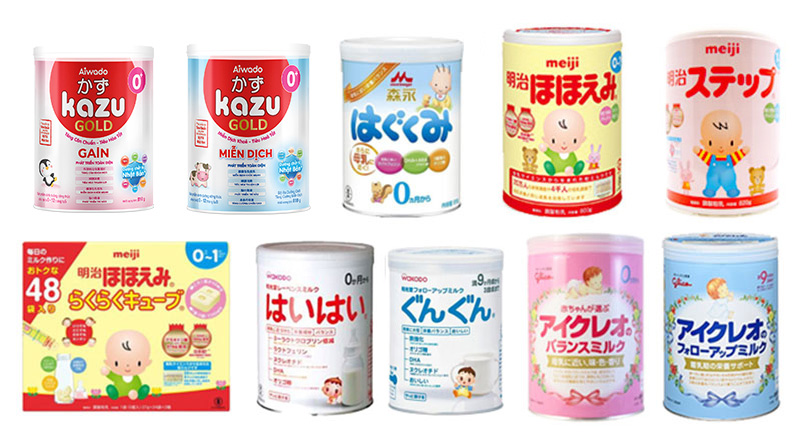TOP 6 dòng sữa Nhật cho trẻ dưới 3 tuổi tốt nhất hiện nay